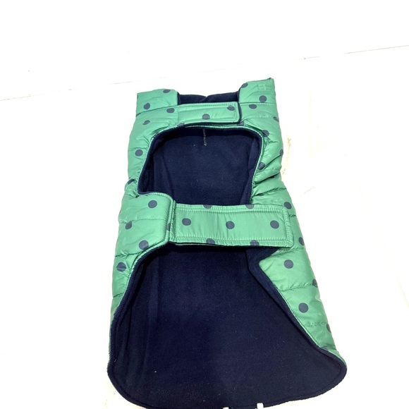 Top Paw Green and Navy Dog Apparel LARGE - Picture 2 of 5